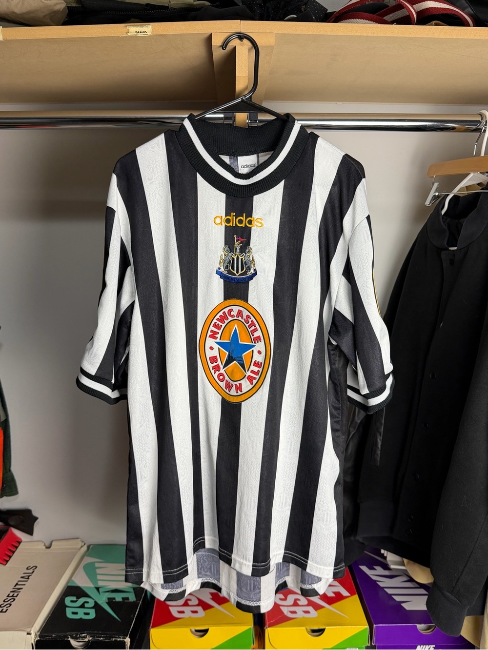 Vtg New Castle United Adidas